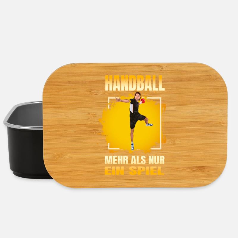 Handball - Mehr als nur ein Spiel - Lunch Box - Schwarz