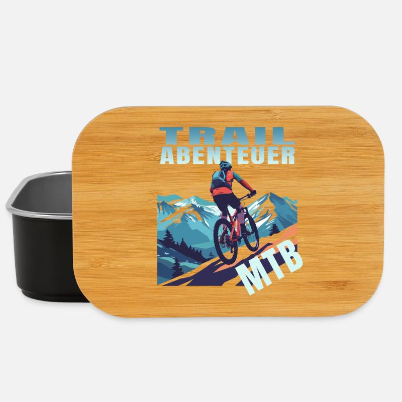 Trail Abenteuer - Lunch Box - Schwarz