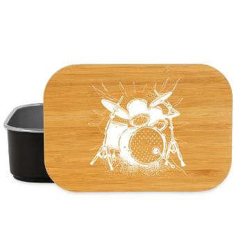 Drums Graphics - Lunch Box - black - Front