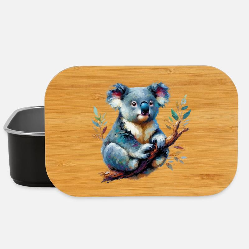 Koala - Lunch Box - Schwarz