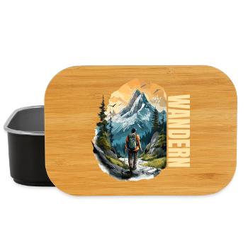 Wandern - Lunch Box - Schwarz - Vorne