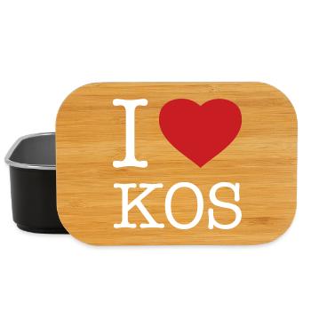 I LOVE KOS Greece Griechenland - Lunch Box - black - Front