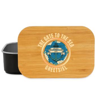 The Gate to the Sea - Greetsiel - Lunch Box - Schwarz - Vorne