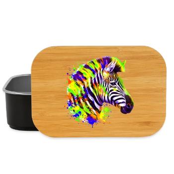 Zebra - Lunch Box - Schwarz - Vorne