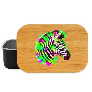 Zebra - Lunch Box - Schwarz - Vorne