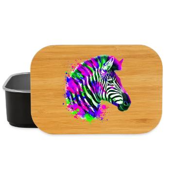 Zebra - Lunch Box - Schwarz - Vorne