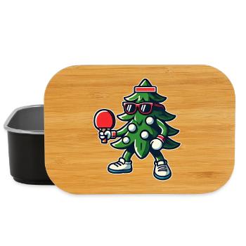 Tennis de table Arbre de Noël Costume Arbre de Noël - Boîte à goûter - noir - Devant
