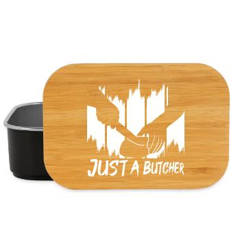 Nur ein Metzger - Lunch Box - Schwarz - Vorne