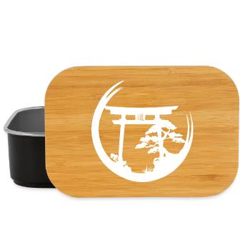 Japanese Atmosphere (White) - Lunch Box - black - Front