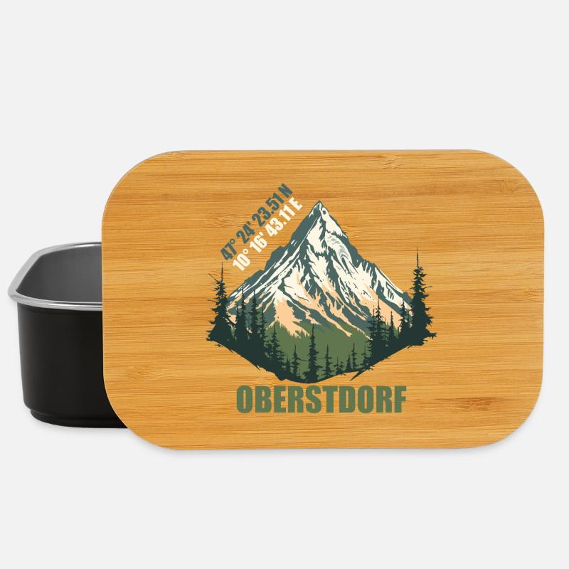 Oberstdorf - Lunch Box - Schwarz