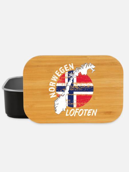 Lofoten - Lunch Box - Schwarz
