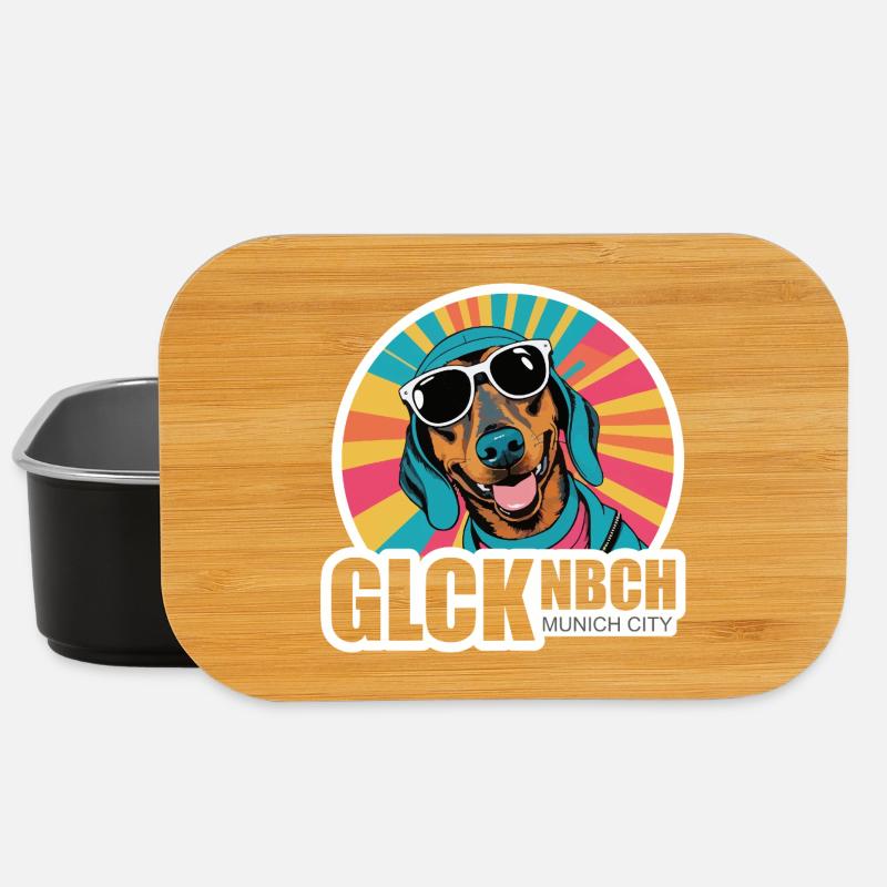Glockenbachviertel? Anytime! - Lunch Box - Schwarz
