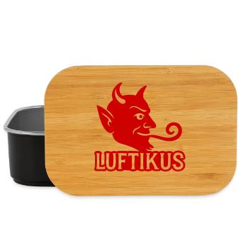Luftikus - Lunch Box - black - Front