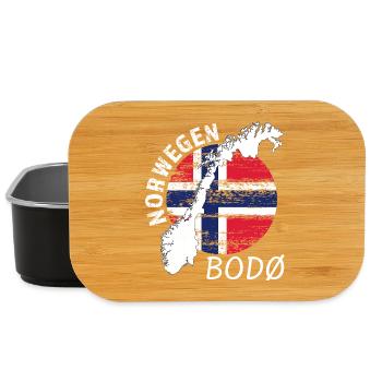 BODØ - Lunch Box - Schwarz - Vorne