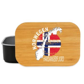 Hardangerfjord - Lunch Box - Schwarz - Vorne