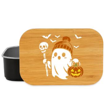 Fantôme, Costume de fête d’Halloween - Citrouille - Boîte à goûter - noir - Devant