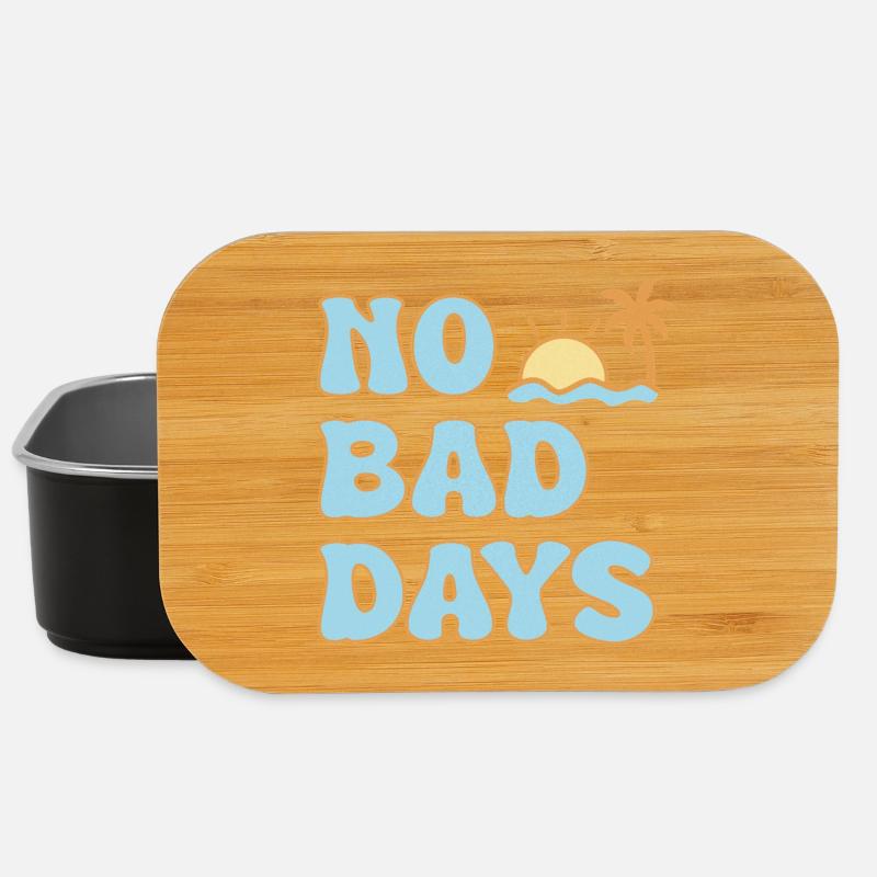 No Bad Days – eine positive Stimmung im Sommer - Lunch Box - Schwarz