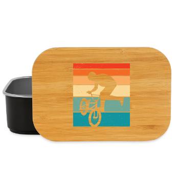 Bmx Retro Bmx Fahrrad - Lunch Box - Schwarz - Vorne