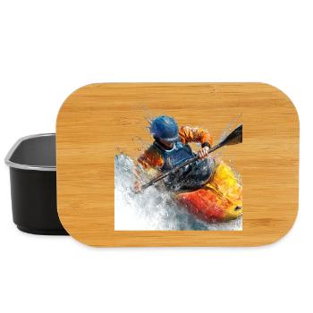 Wasserrausch Kajak im Wildwasser - Lunch Box - Schwarz - Vorne