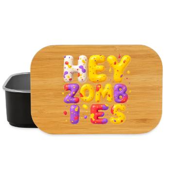Halloween & Zombie Design Cool Fun - Lunch Box - black - Front