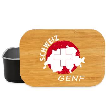 Genf - Lunch Box - Schwarz - Vorne