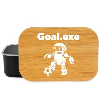 Robotic football robot - Lunch Box - black - Front