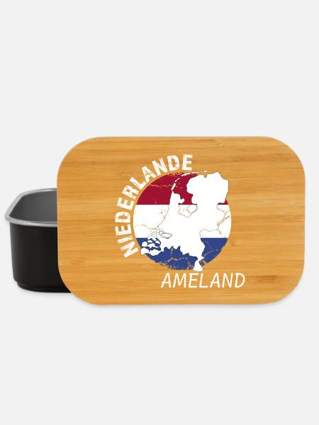 Ameland - Lunch Box - Schwarz