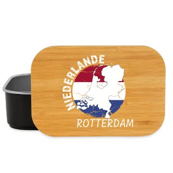 Rotterdam - Lunch Box - Schwarz - Vorne