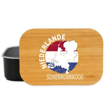 Schiermonnikoog - Lunch Box - Schwarz - Vorne