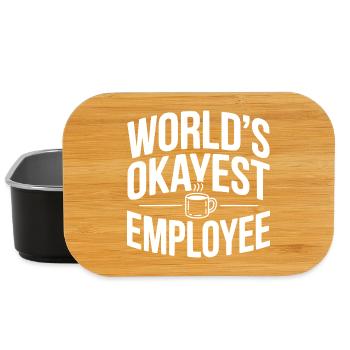 L’employé le plus correct du monde - Boîte à goûter - noir - Devant
