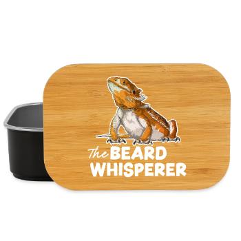 The Beard Whisperer - Lunch Box - black - Front