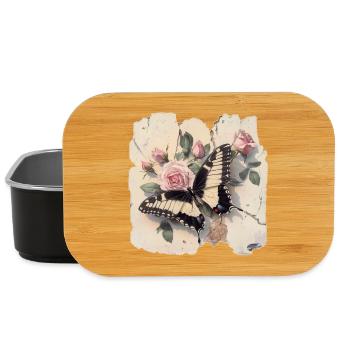 Papillon - Boîte à goûter - noir - Devant