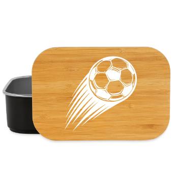Soccer Ball Icon - Lunch Box - black - Front