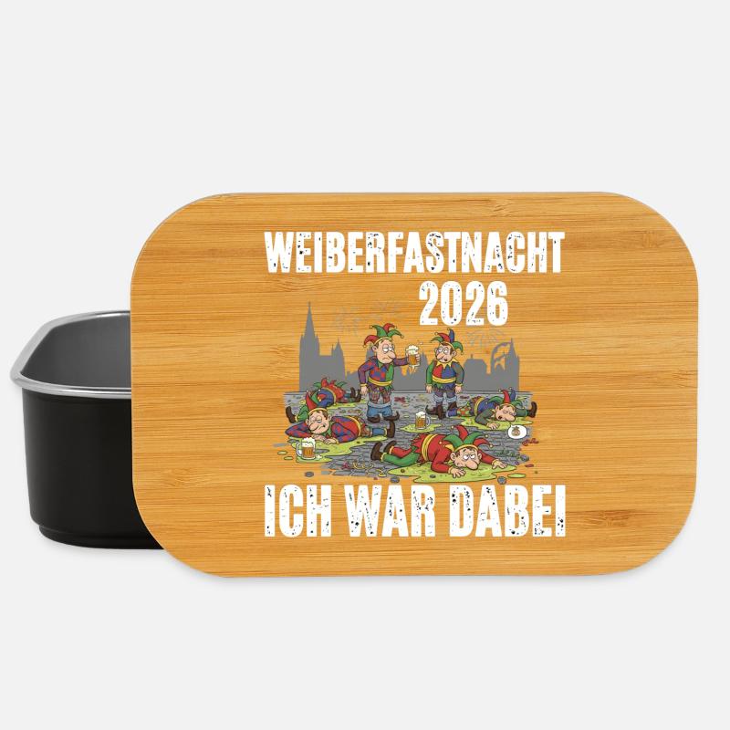 Weiberfastnacht 2026 - Lunch Box - Schwarz
