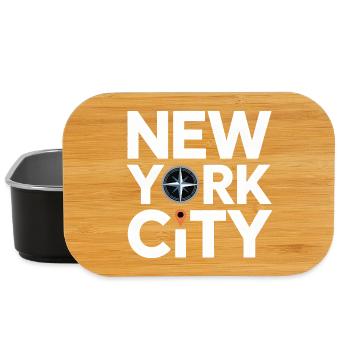 New York City USA Travel - Lunch Box - black - Front