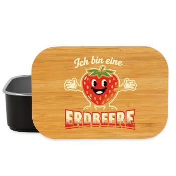 Costume de fraise Fruit Cadeau de Carnaval - Boîte à goûter - noir - Devant