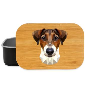 Jack Russell Terrier Hunde Liebhaber Jack Russells - Lunch Box - Schwarz - Vorne