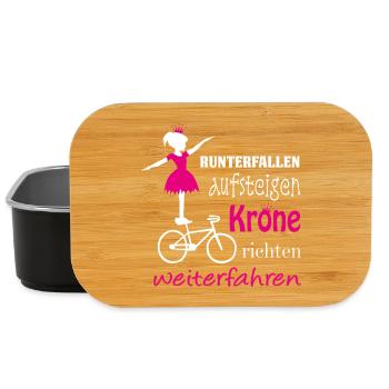 Artistic cycling, artistic cycling, indoor cycling - Lunch Box - black - Front