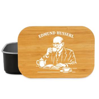 Husserl Coffee Study - Lunch Box - black - Front