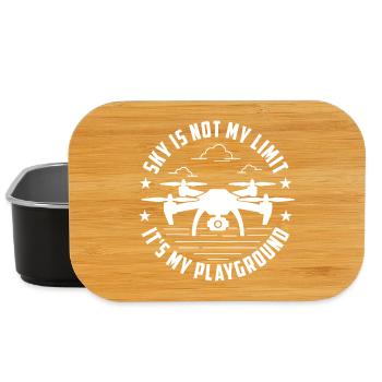 Sky Not Limit Drone Pilot FPV Flight - Lunch Box - black - Front