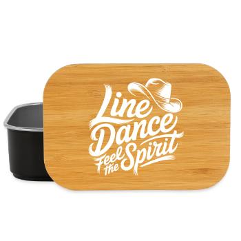Line Dance Spirit - Boîte à goûter - noir - Devant