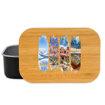 Voyage au Nouveau-Mexique – Désert de la Terre de l’Enchantement - Boîte à goûter - noir - Devant