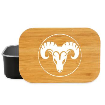 Widdersternzeichen (Weiß) - Lunch Box - Schwarz - Vorne