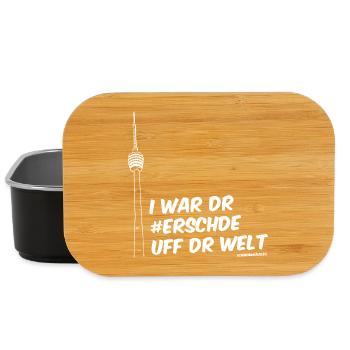 Er war der erste Fernsehturm der Welt! - Lunch Box - Schwarz - Vorne