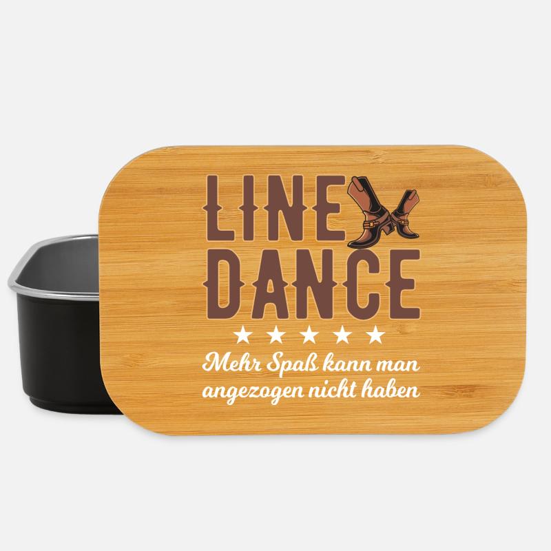 Linedance Spaß - Lunch Box - Schwarz