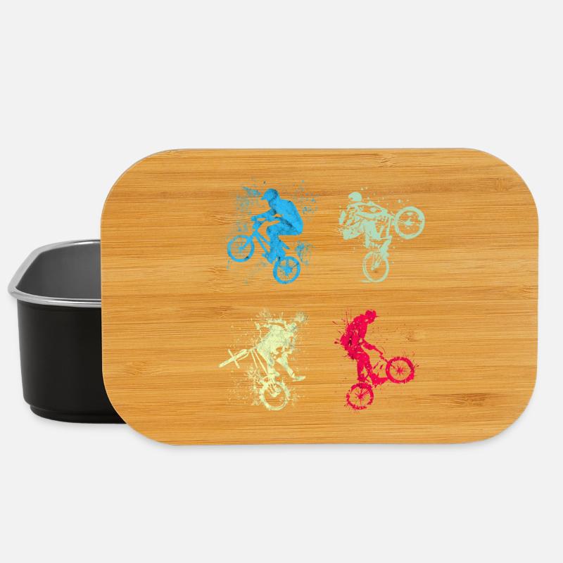 BMX / Bmx / bmx / gift idea / birthday - Lunch Box - black
