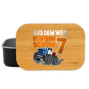 Aus Dem Weg Ich Bin Schon 7 - Lunch Box - Schwarz - Vorne
