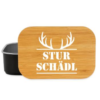 STURSCHÄDL - Lunch Box - Schwarz - Vorne