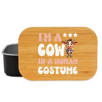 Cow Cows - Lunch Box - black - Front