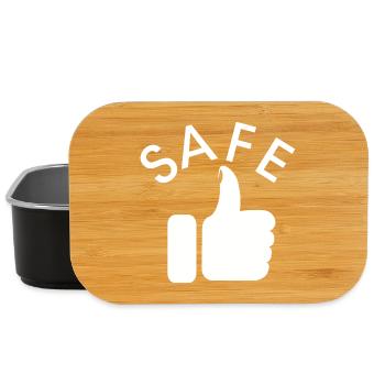 daumen hoch super Symbol gut safe icon Grafik - Lunch Box - Schwarz - Vorne